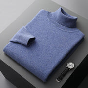 Klassischer Rollkragenpullover Für Herren | Gestrickt