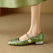 Clara® | Mestelle Leder Mary Janes
