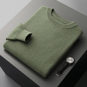 Lässiger Strickpullover Für Herren | Langarm