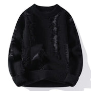 Samir – Patchwork Strickpullover