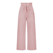 Damen Leinenhose Mit Hoher Taille | Stilvoll