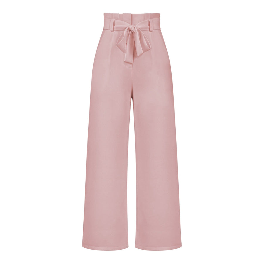 Damen Leinenhose Mit Hoher Taille | Stilvoll