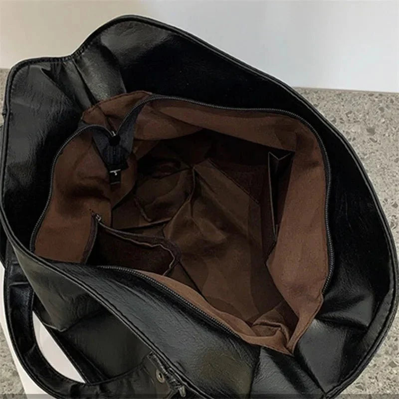 Elegante Tote Bag aus Kunstleder