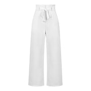 Damen Leinenhose Mit Hoher Taille | Stilvoll