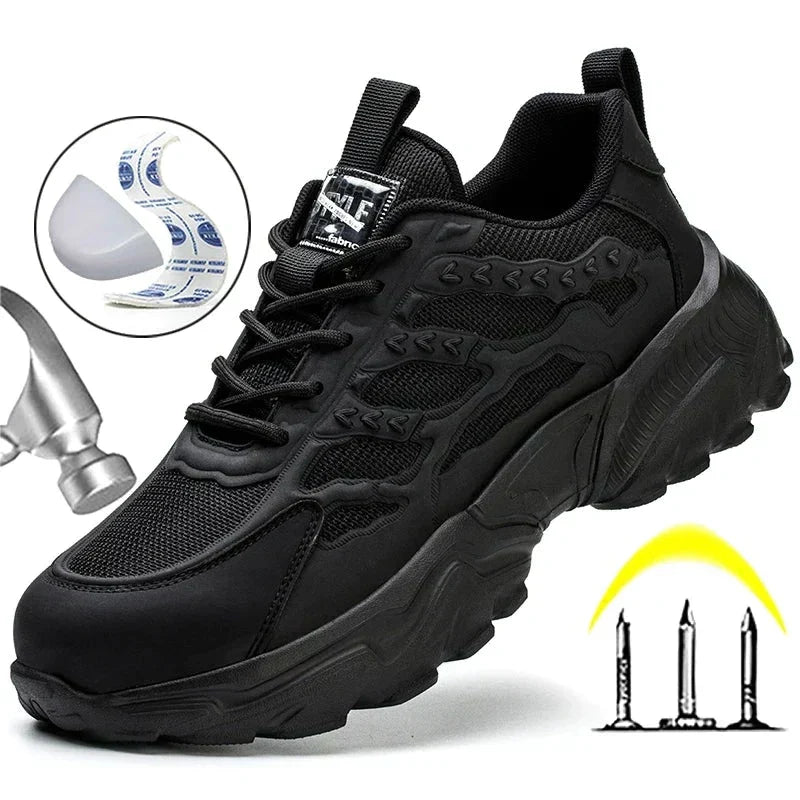 Herren Sicherheitschuhe mit Stahlkappe - Rocco