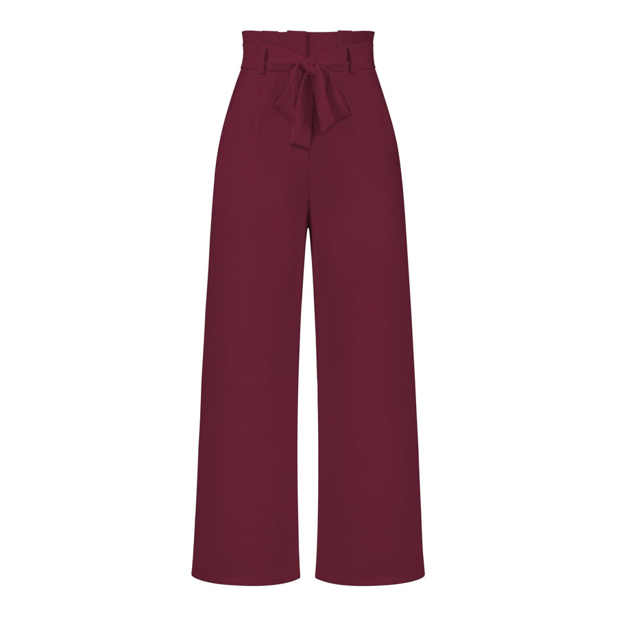 Damen Leinenhose Mit Hoher Taille | Stilvoll