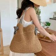 Tessa | Boho Geflochtene Tote Bag Alltagstauglich