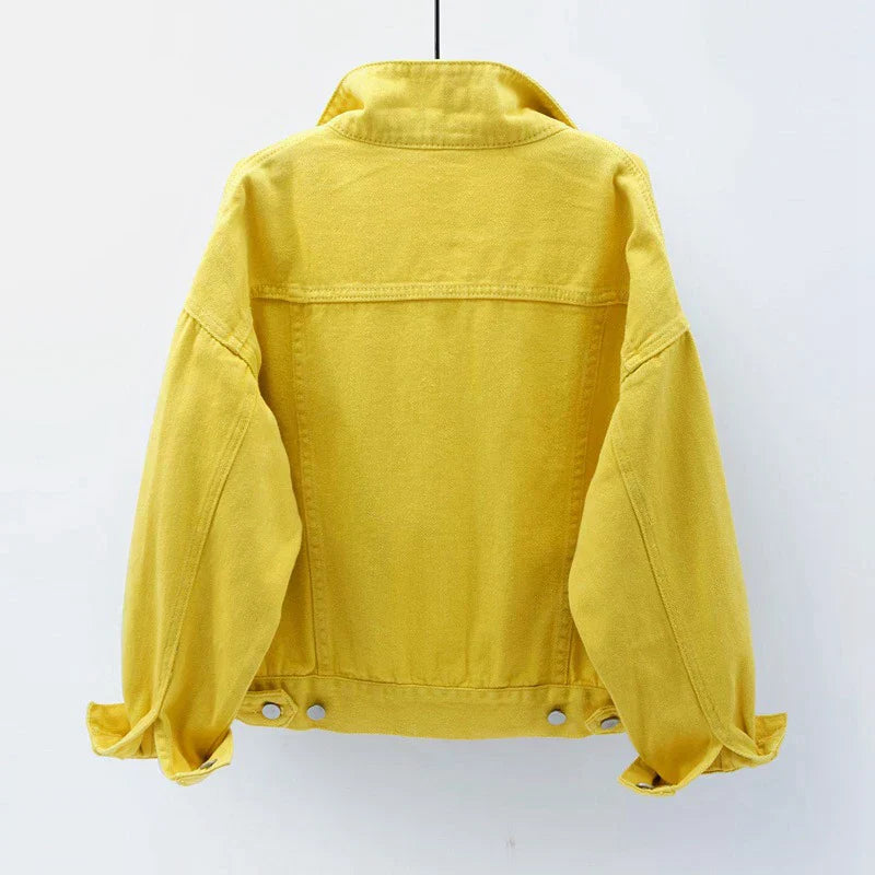 Stilvolle Jeansjacke Für Damen | Langarm