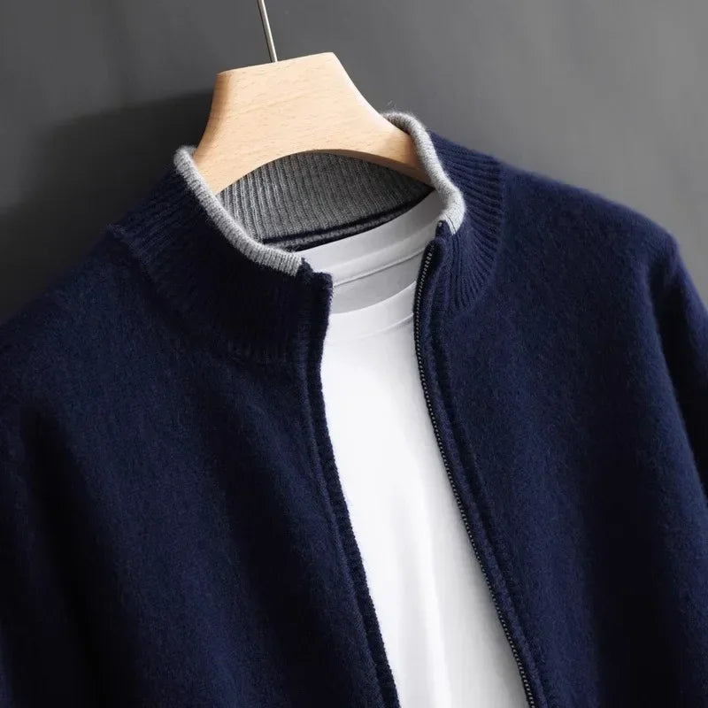 Eric | Reißverschlussjacke mit Kaschmir-Gefühl