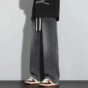 Herren Baggy Jeans | Verstellbarer Kordelzug