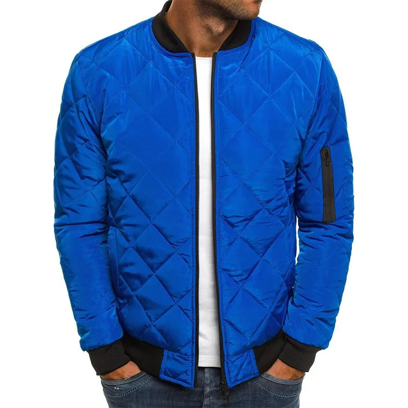 Jacob™ - Baumwolljacke mit Diamantmuster