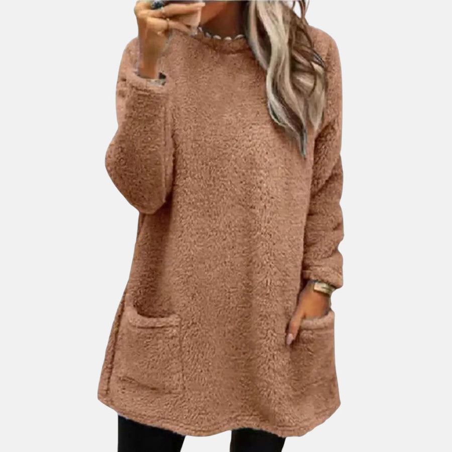 Anna | Damenpullover in eleganter Midilänge für Alltag