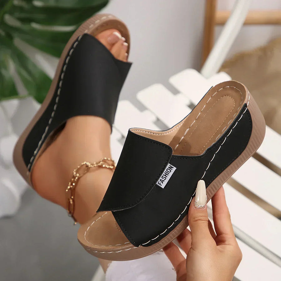 Selene | Orthopädische Keilabsatzsandalen™