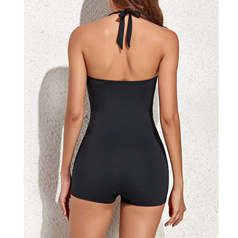 Heidi-Mode | Sportliches Boyleg Badeanzug