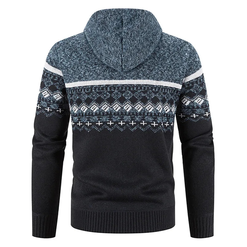 Julian | Vintage Cardigan mit Reißverschluss