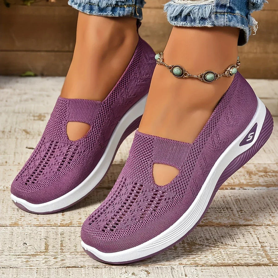 Madelline - Damen-Slipper mit Keilabsatz