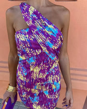 Irmgardi | Elegantes Ein-Schulter-Kleid