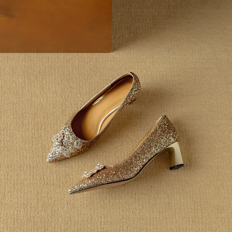 Von Elsen| Gloria Glitzer Pumps