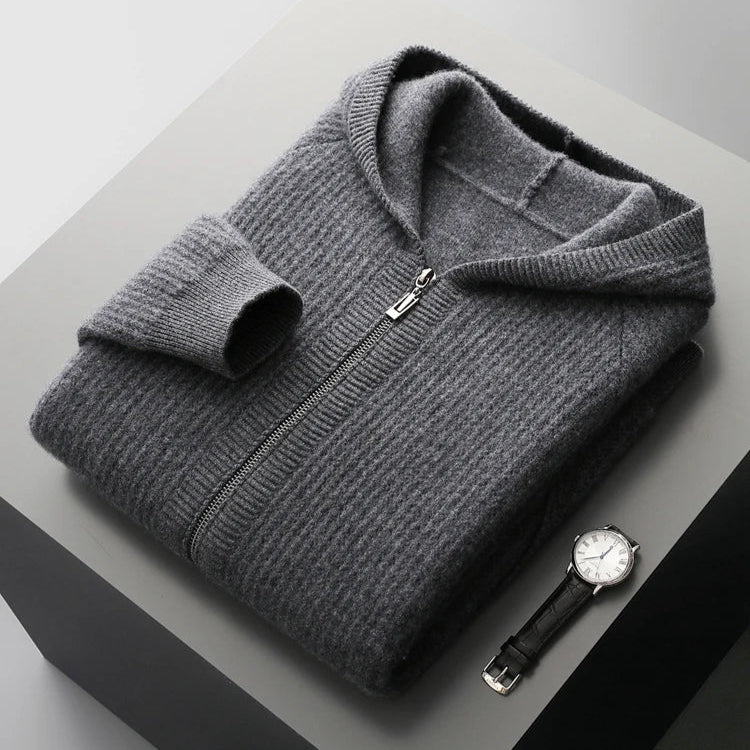 Yonel - Luxuriöser Kaschmir Kapuzenpullover