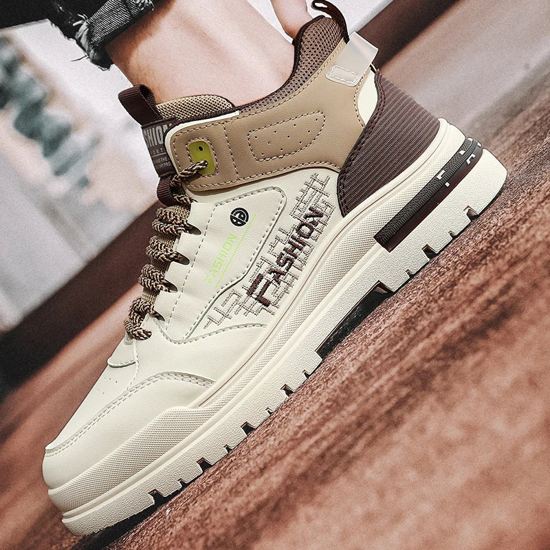 Nevo - Atmungsaktiver Leder Sneaker