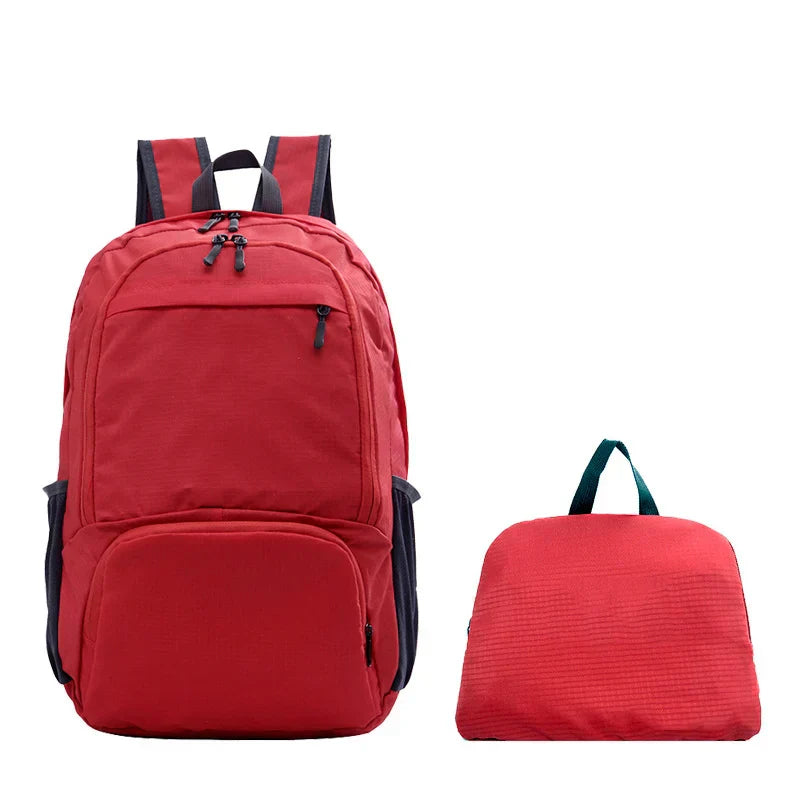 Leicht Faltbar Unisex Reise Rucksack | Draußen