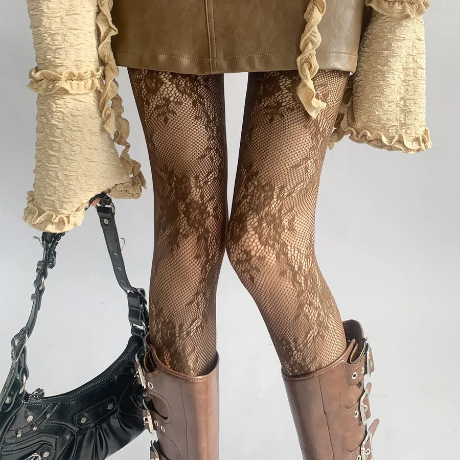 Modische Damen Strumpfhose | Ausgehöhlt