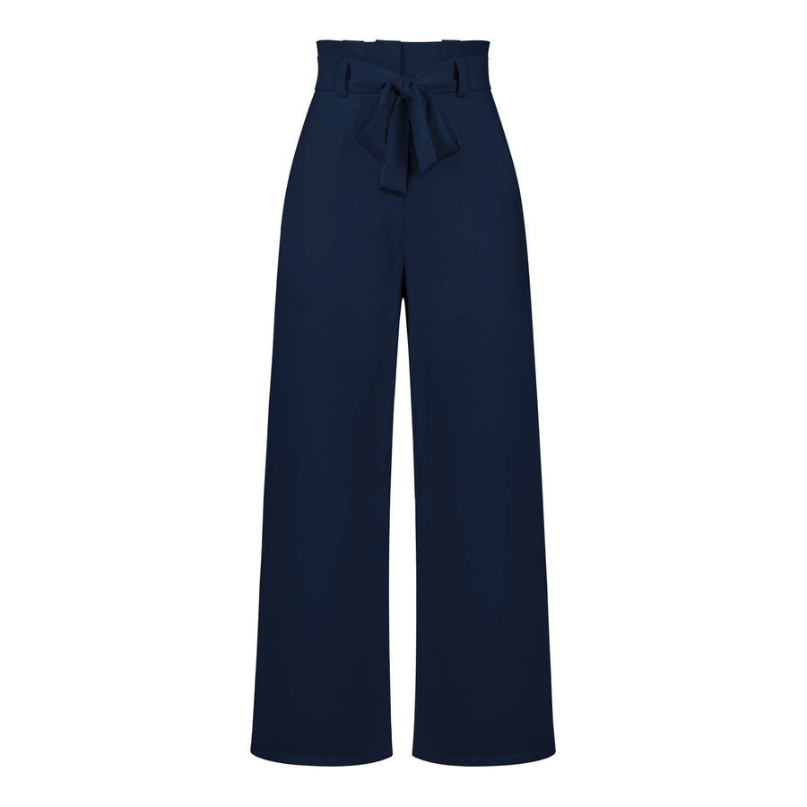 Damen Leinenhose Mit Hoher Taille | Stilvoll