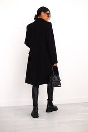 Damen Stilvoller Langer Lockerer Mantel | Winter