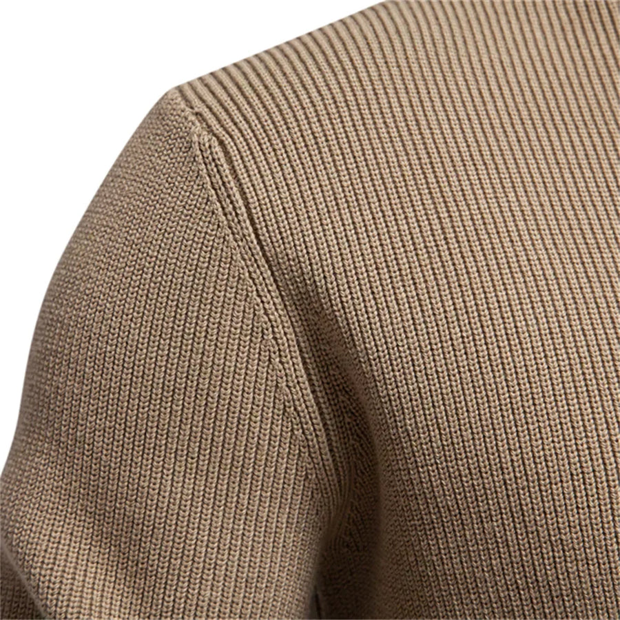 RICCARDO | HERRENPULLOVER MIT KNÖPFEN