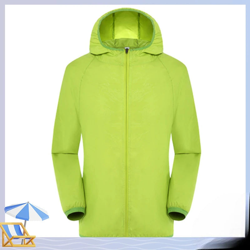 Unisex Regenjacke - Winddicht und Wasserdicht für alle Wetterlagen
