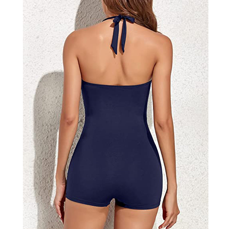 Heidi-Mode | Sportliches Boyleg Badeanzug
