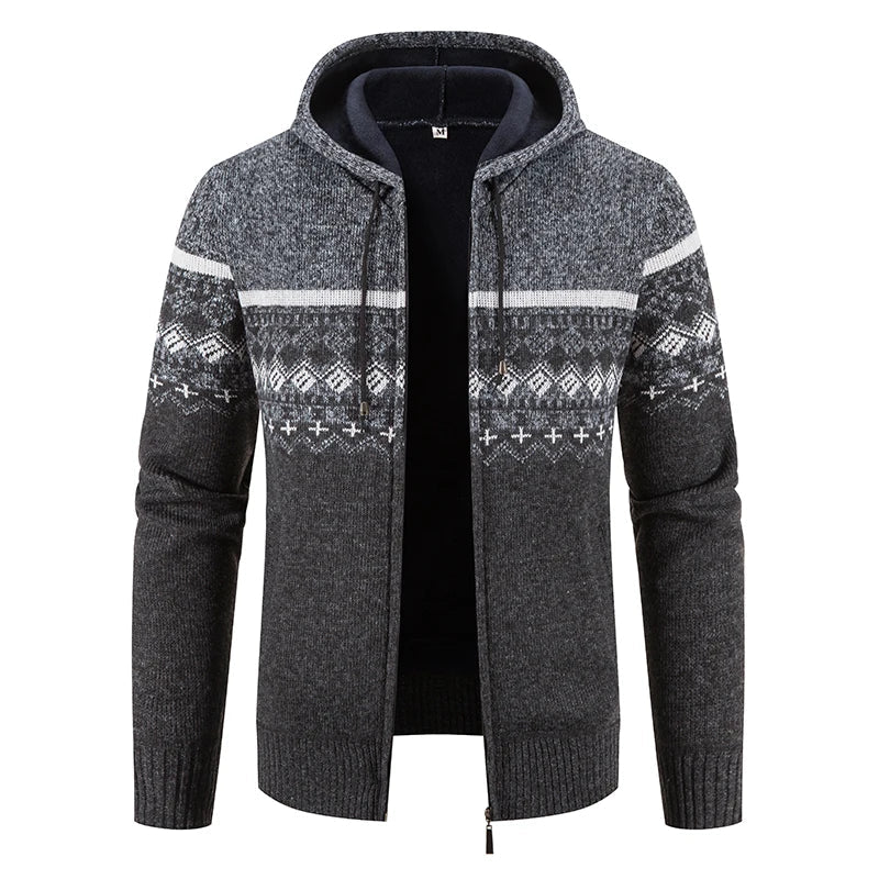 Julian | Vintage Cardigan mit Reißverschluss