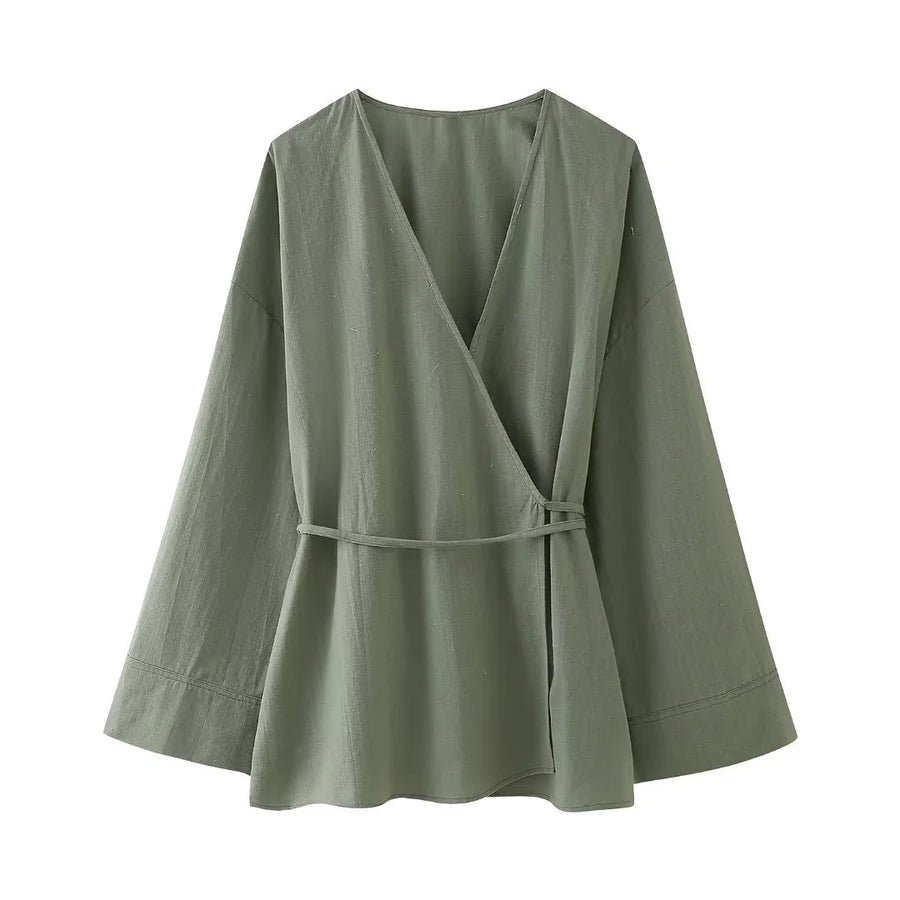 Ronja | Elegante Bluse mit langen Ärmeln