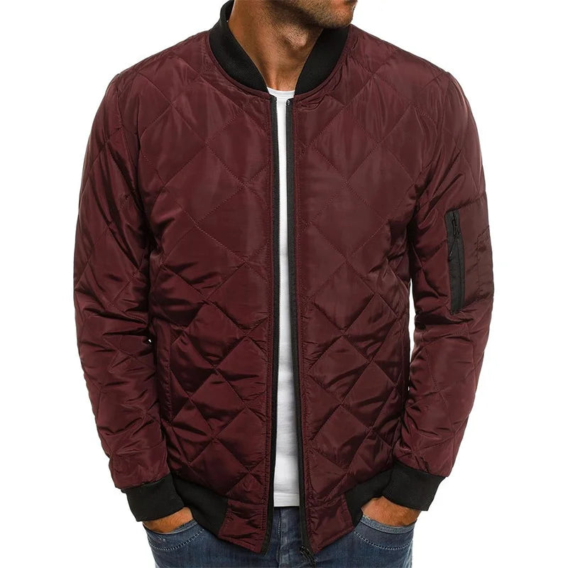 Jacob™ - Baumwolljacke mit Diamantmuster