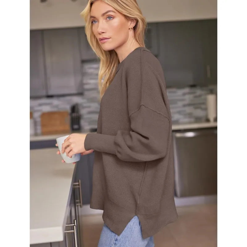 Nita™ - Übergroßer Poncho-Pullover