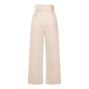 Damen Leinenhose Mit Hoher Taille | Stilvoll