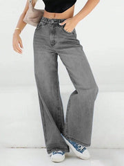 Damen Baggy Jeans | Hohe Taille