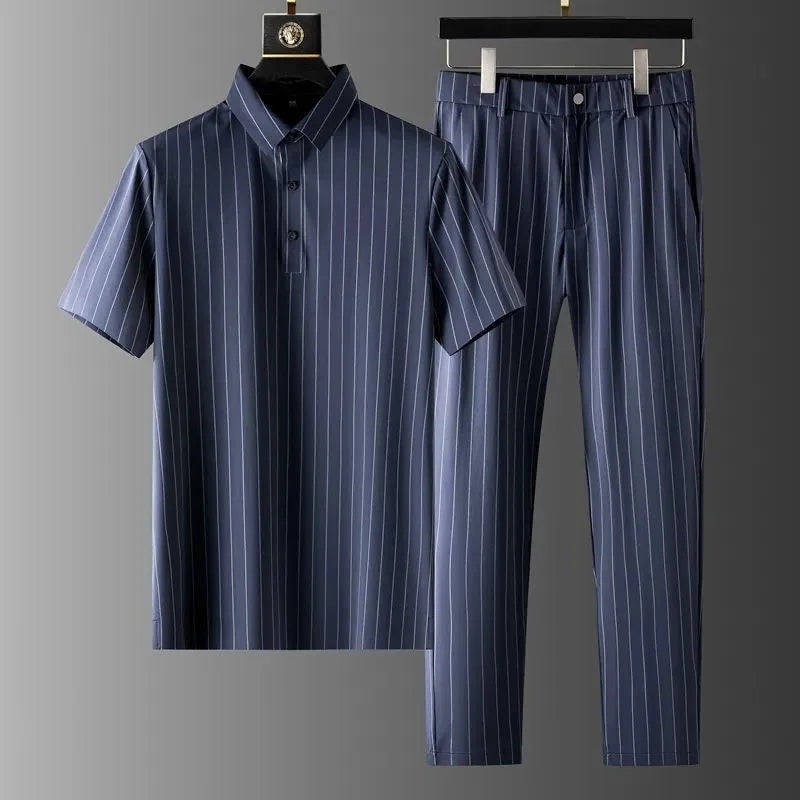 Atlas - Outfit-Set mit Streifen