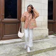 Lisa | Elegante Jacke mit Print und kaschmirweichem Gefühl