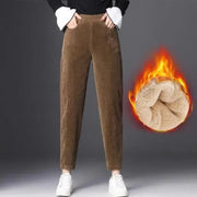 Softy™ – Warme Cordhose mit Hoher Taille für Damen