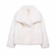 Clara | Bequemer Kunstpelz Mantel für Damen Winter