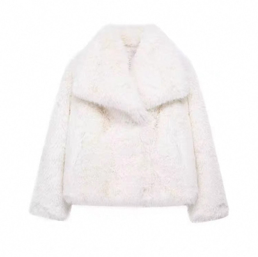 Clara | Bequemer Kunstpelz Mantel für Damen Winter
