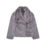 Clara | Bequemer Kunstpelz Mantel für Damen Winter