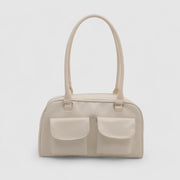 Kompakte Damen Schultertasche – Vegan Leder & Alltagstauglich