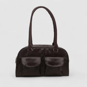 Kompakte Damen Schultertasche – Vegan Leder & Alltagstauglich