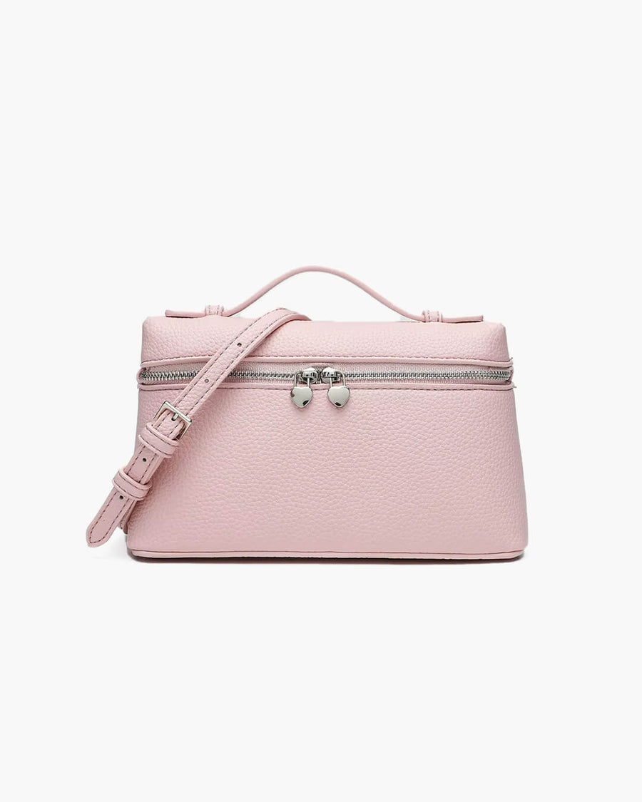 Harper Glattes Leder-Kosmetiktasche
