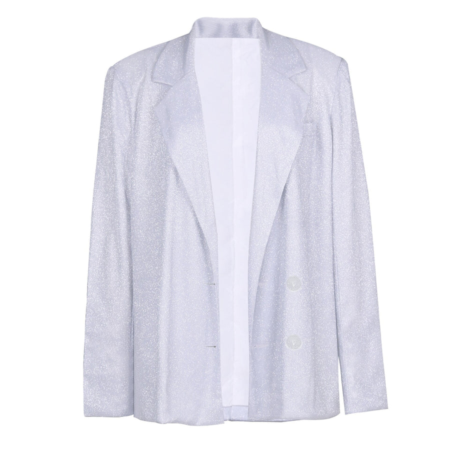 Leona | Dreiteiliges Glitzer-Set mit Blazer, Hose & Bralette