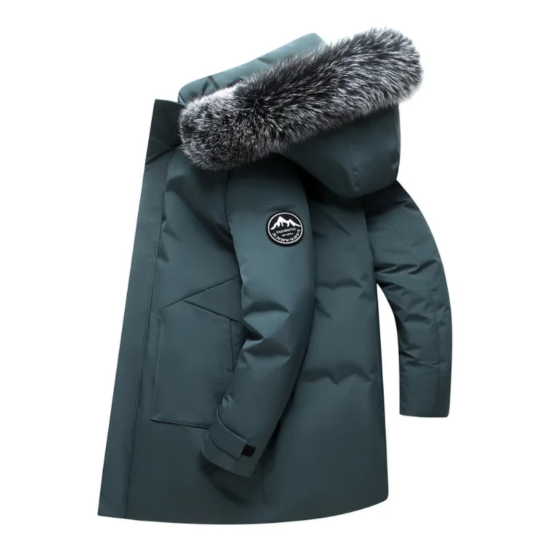 Eyal - Eleganter Bouclier Parka Mit langen Ärmeln