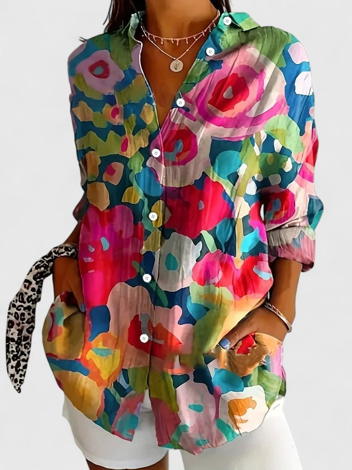 Lea | Elegante Bluse Edler Stil Zeitlos Chic