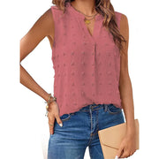 Heidi-Mode | Damen Tops Sommer Tank Top für Frauen Ohne Ärmel Blusen Frühling Korsett V-Ausschnitt Schöne Legere T-Shirts